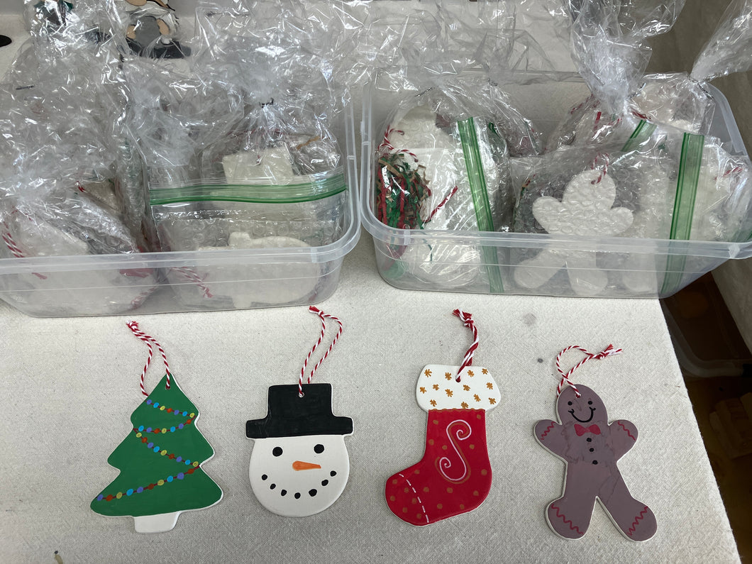 ($5) Ceramic Ornaments