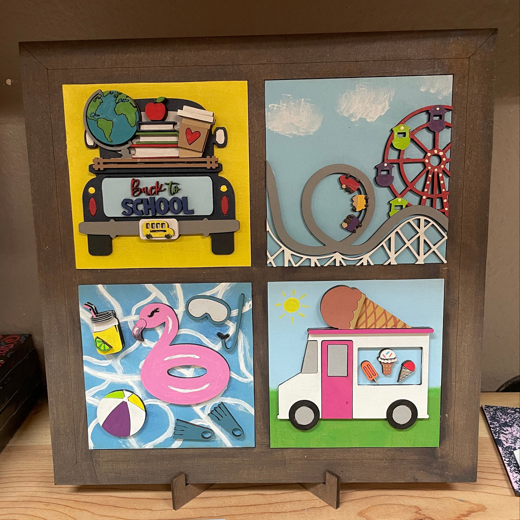 Interchangeable Monthly Sign Experience (Saturday, July 25 @ 9:30am)