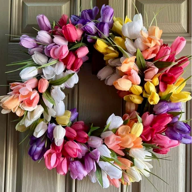 Tulip Wreath Workshop (Saturday, March 21 @ 1pm)