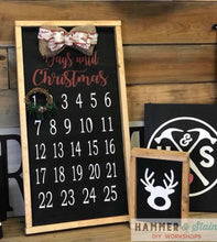 Christmas Countdowns Workshop (Tuesday, November 26 @ 6pm)