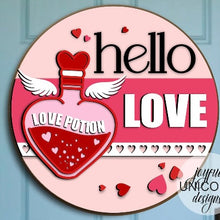 3D Valentine Door Hangers