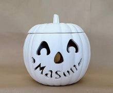 Personalized Ceramic Jack o Lantern Pumpkin Painting Kit