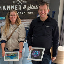 Seascape Window Resin + Holiday Fun (Thursday, July 30th @ 6pm)