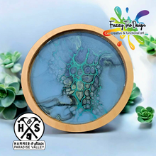 Fluid Art - From Bloom to Bling: A Two-Part Acrylic Bloom Workshop (Wednesday, August 27th and September 3rd @ 6pm)