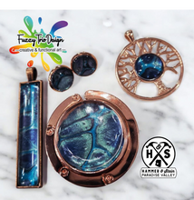 Fluid Art - From Bloom to Bling: A Two-Part Acrylic Bloom Workshop (Wednesday, August 27th and September 3rd @ 6pm)