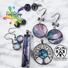 Fluid Art - From Bloom to Bling: A Two-Part Acrylic Bloom Workshop (Wednesday, August 27th and September 3rd @ 6pm)
