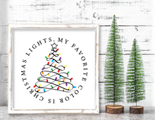 Modern Christmas Square Signs