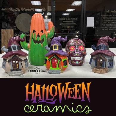 Halloween Ceramics (Saturday, September 6th @ 3pm)