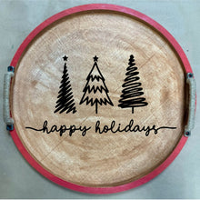 *Custom Holiday Resin Trays