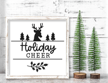 Modern Christmas Square Signs