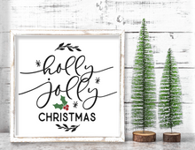 Modern Christmas Square Signs