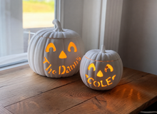 Personalized Ceramic Jack o Lantern Pumpkin Painting Kit