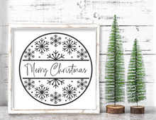 Modern Christmas Square Signs