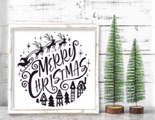 Modern Christmas Square Signs