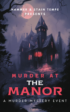 Murder at the Manor Mystery Dinner (Sunday, October 27 @ 5pm)