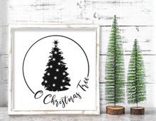 Modern Christmas Square Signs