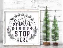 Modern Christmas Square Signs