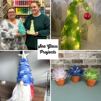 Tumbled Sea Glass Summer + Holiday Workshop (Wednesday, July 8th @ 6pm)