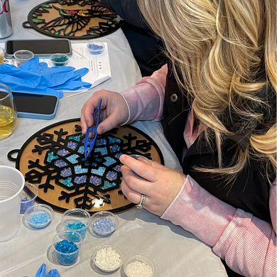 Mixed Media Sun Catchers (Thursday, February 19th @ 6pm)