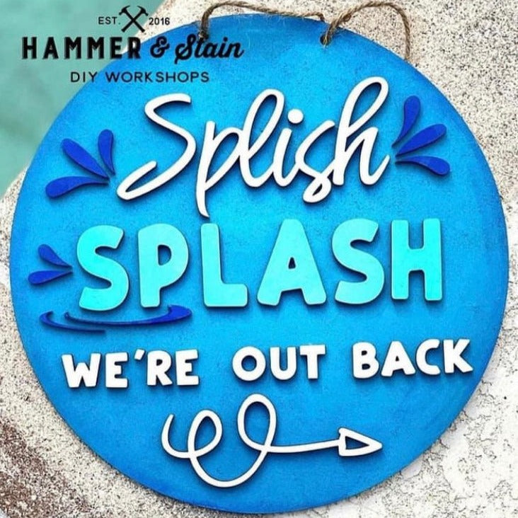 3D Summer, Summerween, and Holiday door hangers (Saturday, July 25th @ 9:30am)