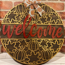3D Fall & Halloween door hangers