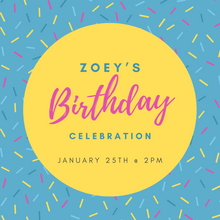 Zoey's Birthday Celebration