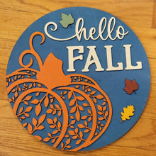 3D Fall & Halloween door hangers