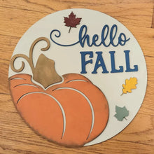 3D Fall & Halloween door hangers