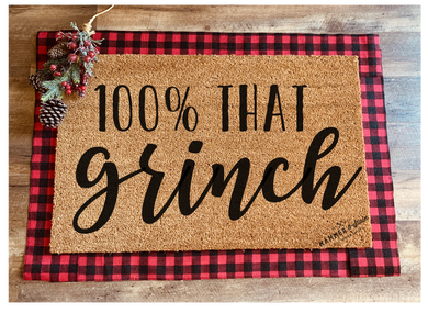 *Christmas doormats