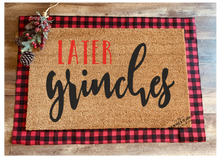 *Christmas doormats