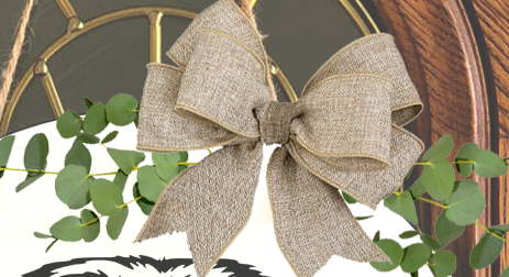 Greenery and Bow (+$10)